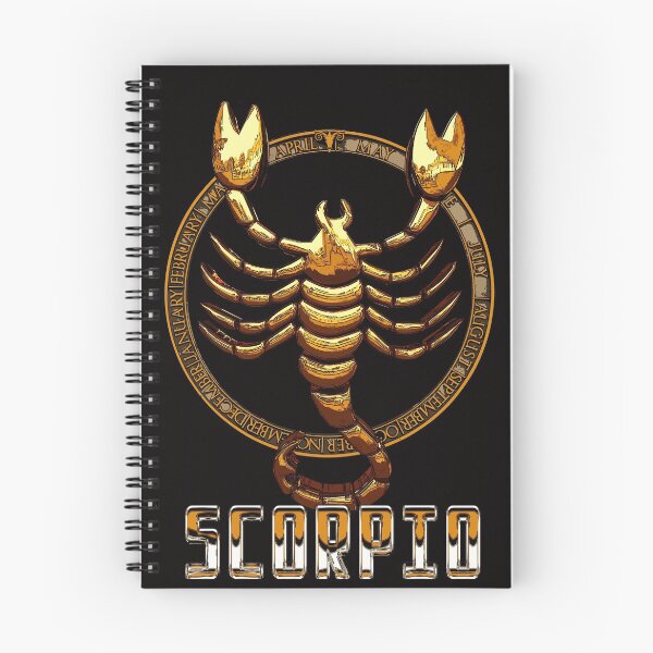 Artikelvorschau, Skorpion Gold Metall Sternzeichen entworfen und verkauft von CodyNorris.