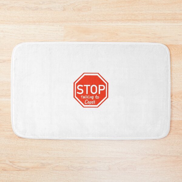 Item preview, Stop Talking to Cops designed and sold by Redder Than Red.
