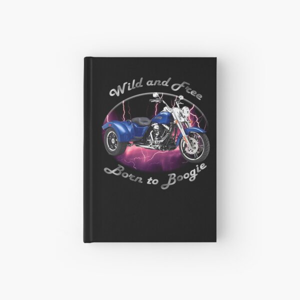 Harley Davidson Freewheeler Wild And Free Hardcover Journal