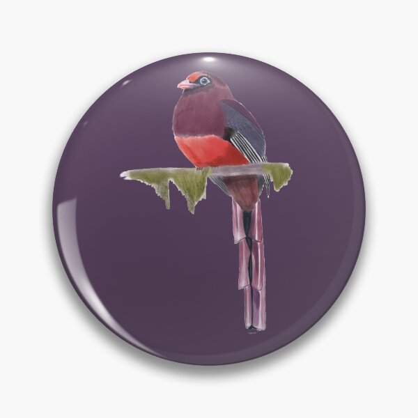 Item preview, Adult male Ward's Trogon designed and sold by AndrasVasasArt.