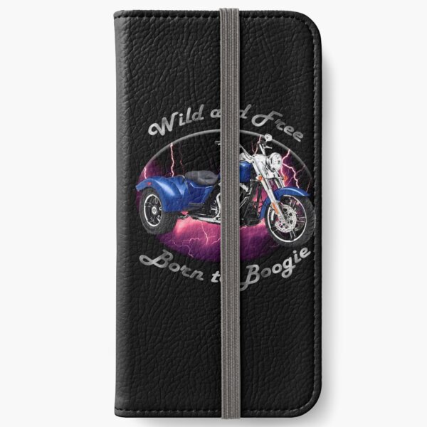 Harley Davidson Freewheeler Wild And Free iPhone Wallet