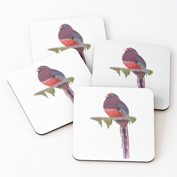 Item preview, Adult male Ward's Trogon designed and sold by AndrasVasasArt.
