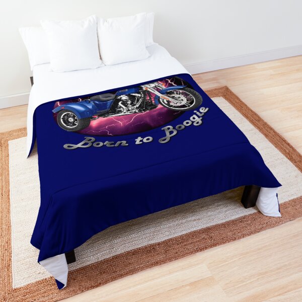 Harley Davidson Freewheeler Wild And Free Comforter