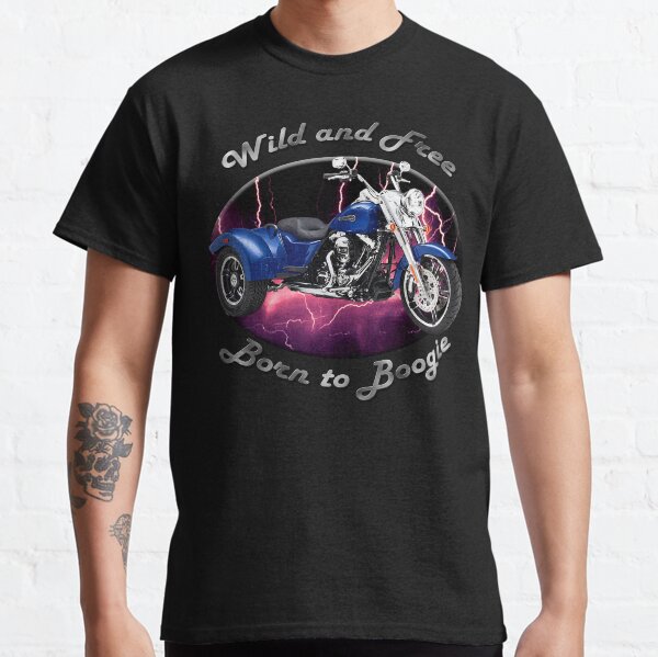 Harley Davidson Freewheeler Wild And Free Classic T-Shirt