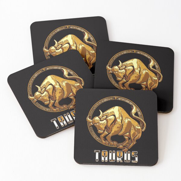 Artikelvorschau, Stier Gold Metall Sternzeichen entworfen und verkauft von CodyNorris.