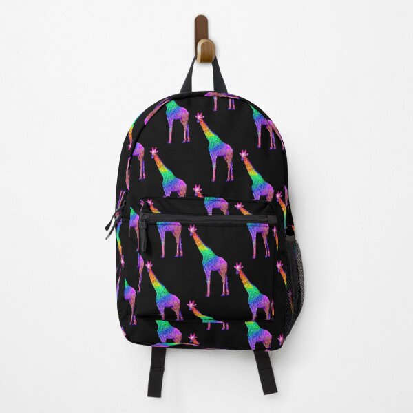 Item preview, Psychedelic Rainbow Groovy Giraffe designed and sold by Deborah Camp.