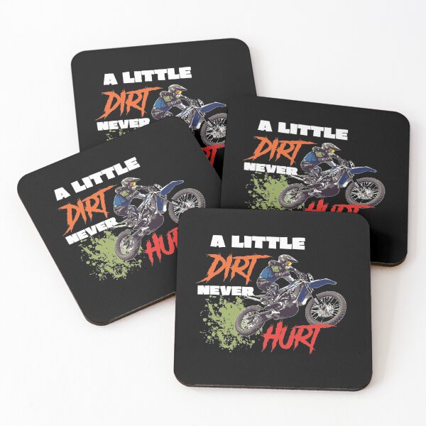 Item preview, A Little Dirt Never Hurt Motocross Dirt Bike  designed and sold by 9ine9.