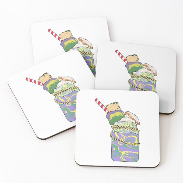 Item preview, French Quarter Mardi Gras Milkshake designed and sold by dayton-kaley.
