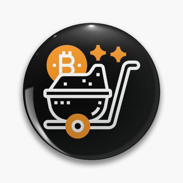 Item preview, Bitcoin Mining Icon designed and sold by AeroAstro.