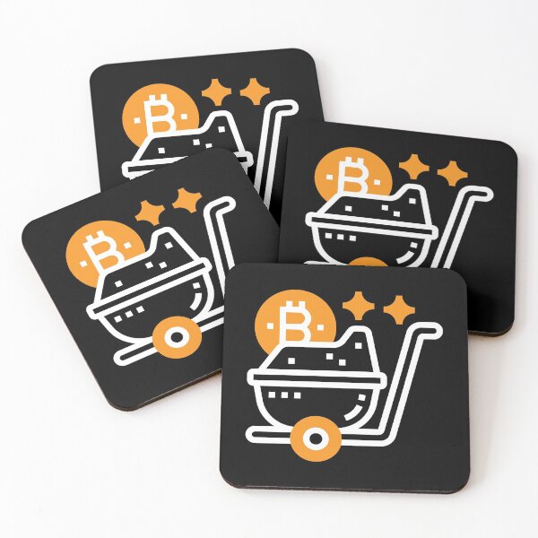 Item preview, Bitcoin Mining Icon designed and sold by AeroAstro.