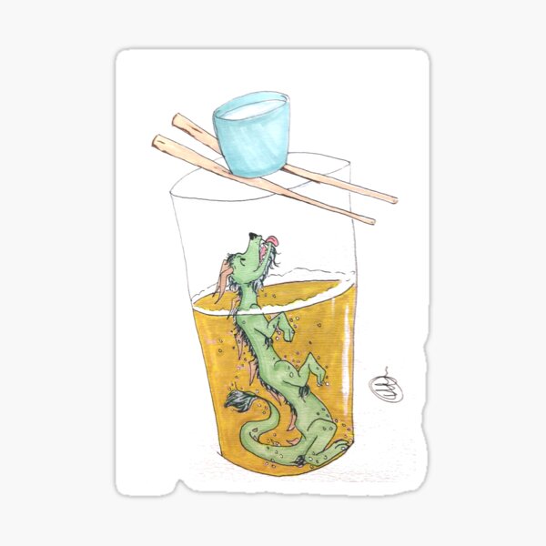 Artikel-Vorschau von Sake Bomb Dragon, designt und verkauft von cmsmith4252.