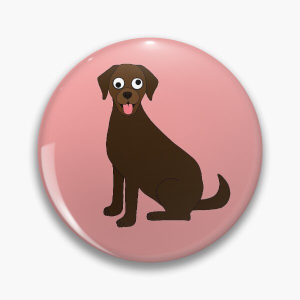 Artikelvorschau, Schokoladen Labrador entworfen und verkauft von CaitlinsPetDrawings.