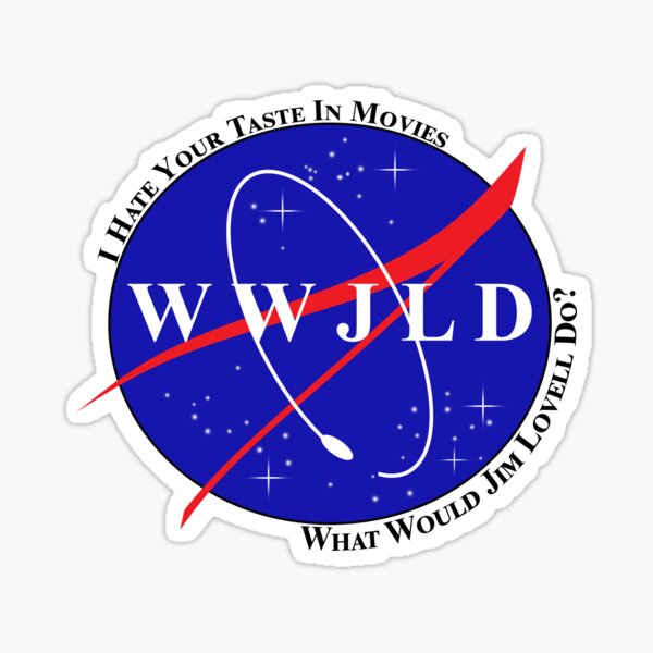 What Would Jim Lovell Do? Sticker