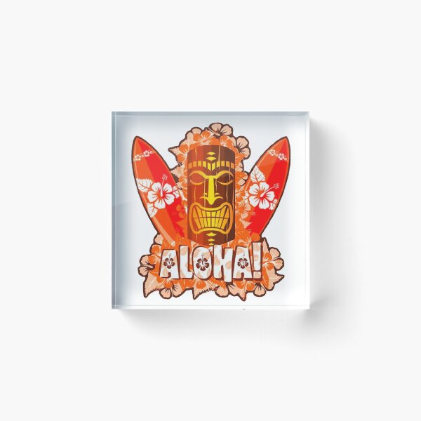 Item preview, Aloha tiki designed and sold by LizLeones1984.