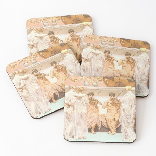 Item preview, Quartet of Musicians - Albert Joseph Moore - Vintage Art designed and sold by RickE.