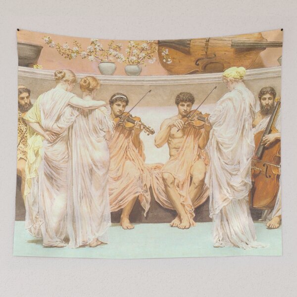 Item preview, Quartet of Musicians - Albert Joseph Moore - Vintage Art designed and sold by RickE.