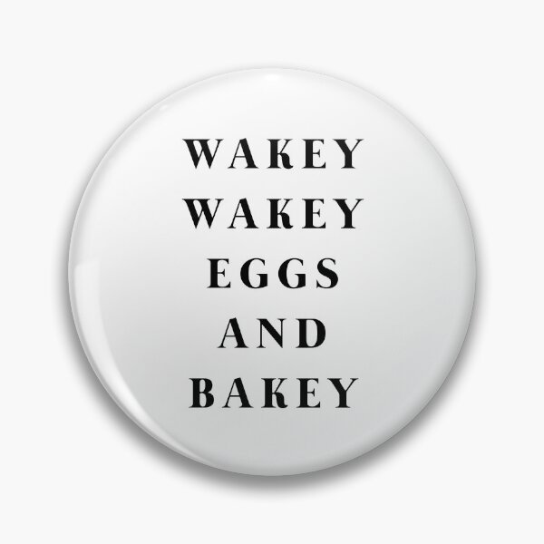 Item preview, Wakey wakey eggs and bakey designed and sold by GirlGangPrints.