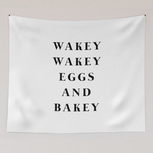 Item preview, Wakey wakey eggs and bakey designed and sold by GirlGangPrints.