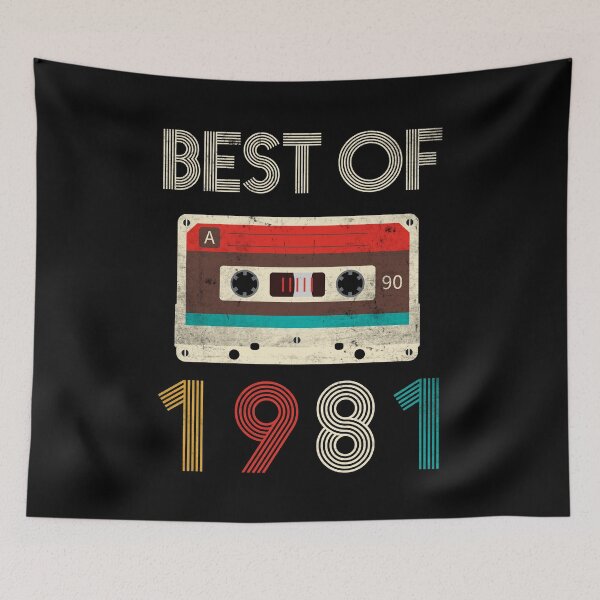 Item preview, Best of 1981 40th Birthday Gift Vintage Cassette designed and sold by Lenny Stahl.