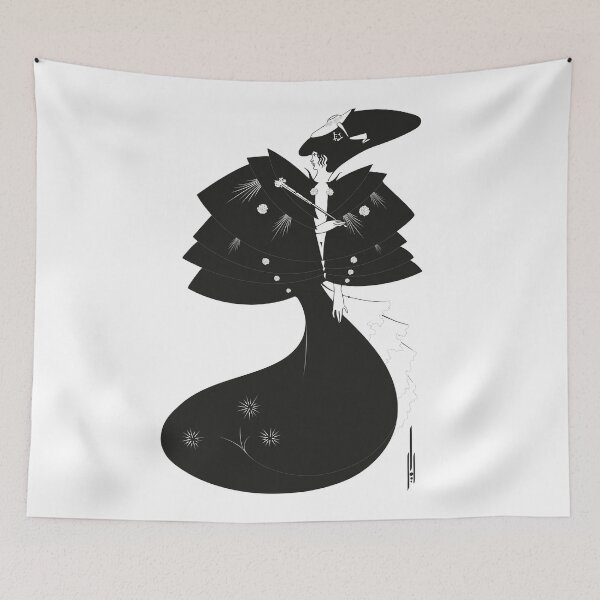 Item preview, Aubrey Beardsley - The Black Cape designed and sold by LaBeauteEtMoi.