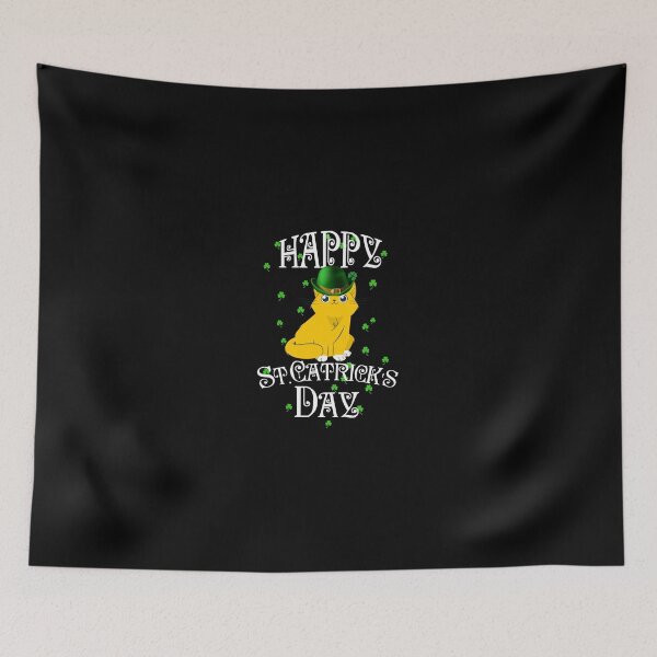 Item preview, Funny Happy St Catricks Day / cat loves patrick's day / funny gift ideas for Patrick's Day Lovers designed and sold by biigshow.