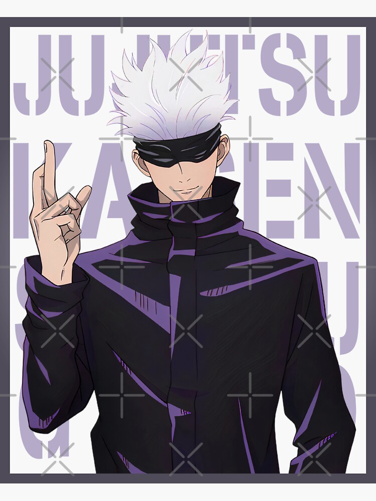 Jujutsu Kaisen Satoru Gojo Sticker For Sale By Animania Animes Redbubble 4286