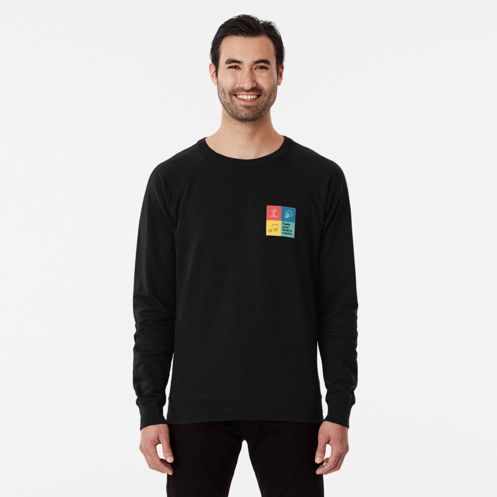 Item preview, Lightweight Sweatshirt designed and sold by ihateyourtaste.