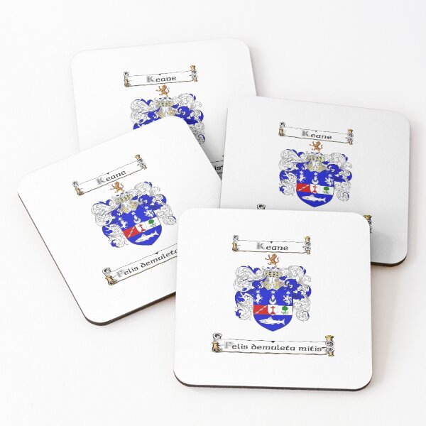Item preview, Keane Family Crest and Motto designed and sold by Hibernia29.