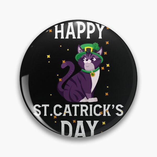 Item preview, Funny Happy St Catrick's Day / cat loves patrick's day / funny gift ideas for Patrick's Day Lovers designed and sold by biigshow.