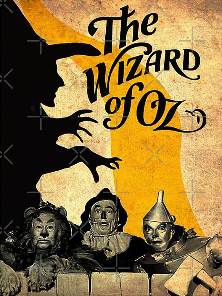 "wizard of oz vintage retro poster" Poster by BattleGoat Redbubble