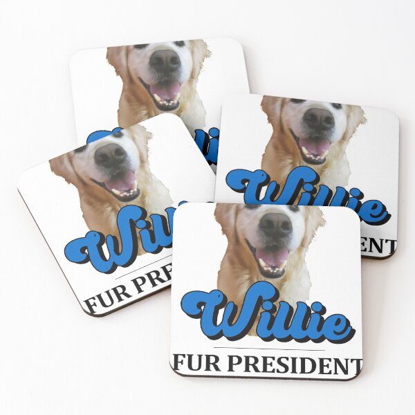 Item preview, Willie Nelson (the golden retriever) for President designed and sold by gatonelson6.