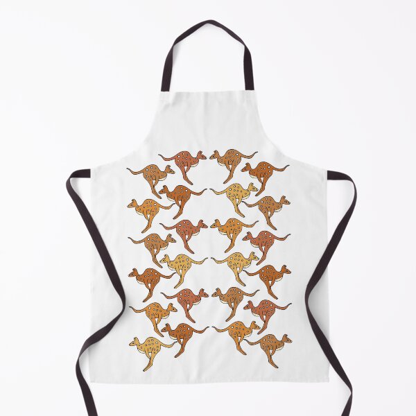 Item preview, Cute and Colorful Kawaii Kangaroo Pattern designed and sold by Davey's Designs.