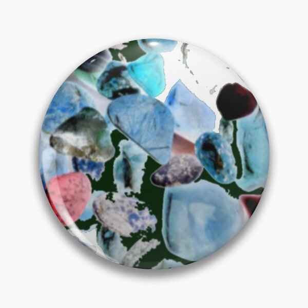 Item preview, Blue Rocks a touch of Digital Nature designed and sold by qlajt.