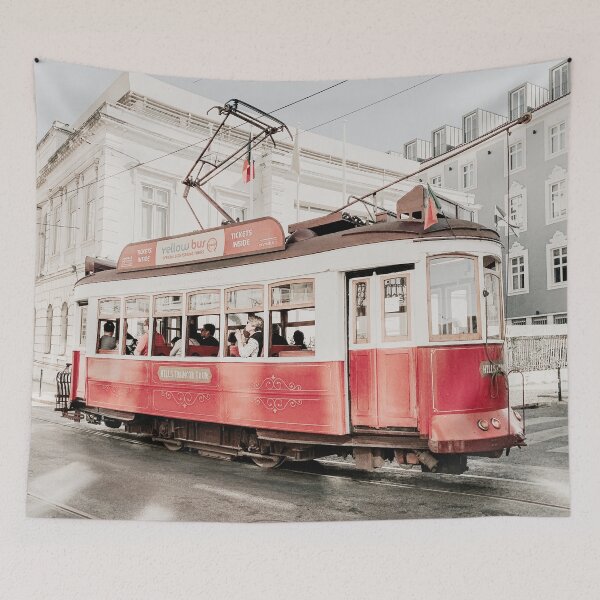 Item preview, Lisbon Tram | Lisbon Photography | Portugal Fine Art Print designed and sold by Melissa Peltenburg.