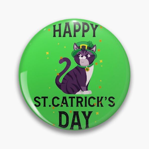 Item preview, Funny Happy St Catrick's Day / cat loves patrick's day / funny gift ideas for Patrick's Day Lovers designed and sold by biigshow.
