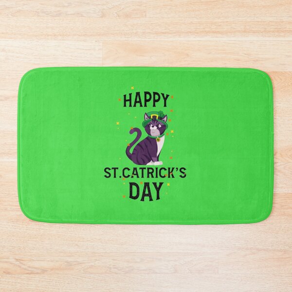 Item preview, Funny Happy St Catrick's Day / cat loves patrick's day / funny gift ideas for Patrick's Day Lovers designed and sold by biigshow.