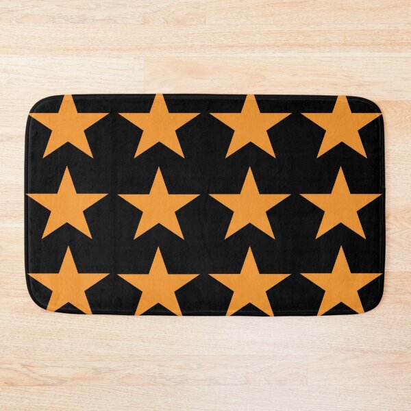 Item preview, Large ORANGE and BLACK STARS  designed and sold by RachelMacht.
