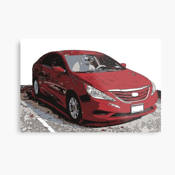 Item preview, Traced Red Car designed and sold by LombardiDesign.