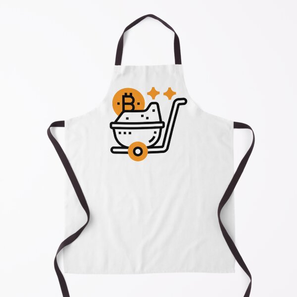 Item preview, Black Bitcoin Mining Icon designed and sold by AeroAstro.