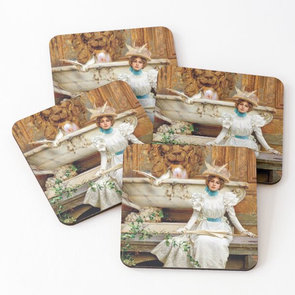 Item preview, Alla Fontana - Vittorio Matteo Corcos - 1896 designed and sold by CJET.