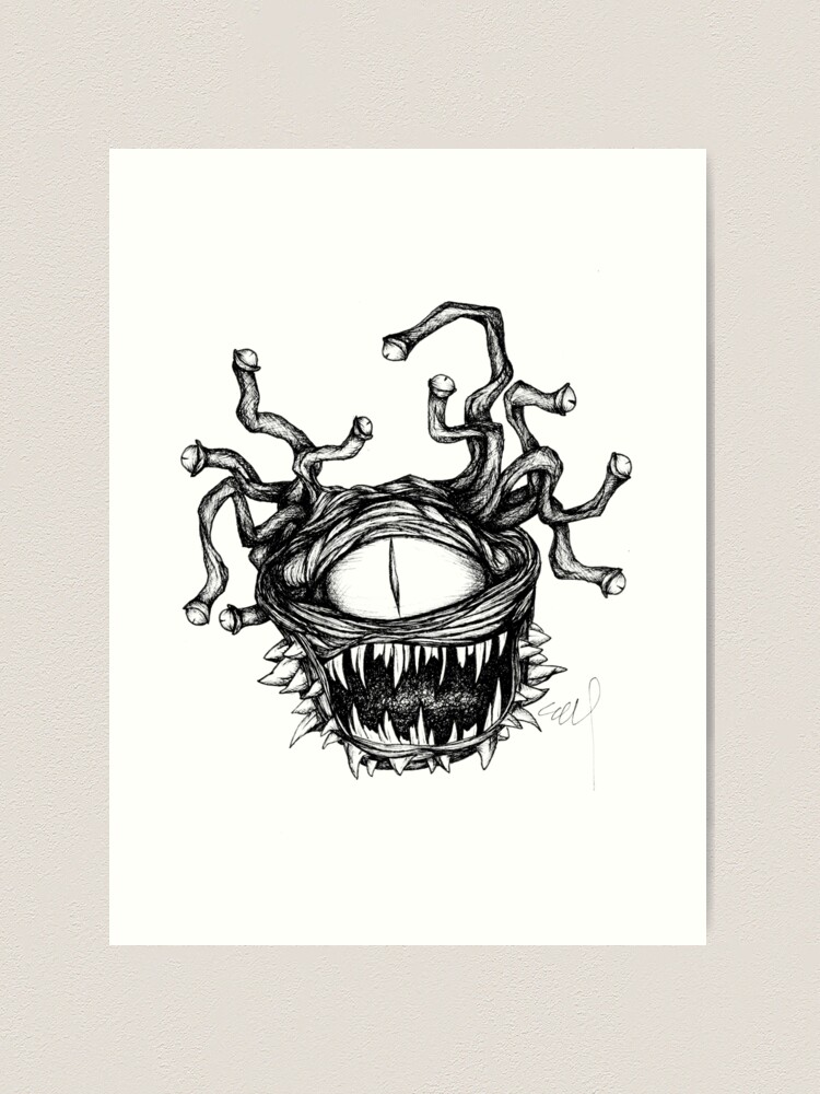 original beholder art