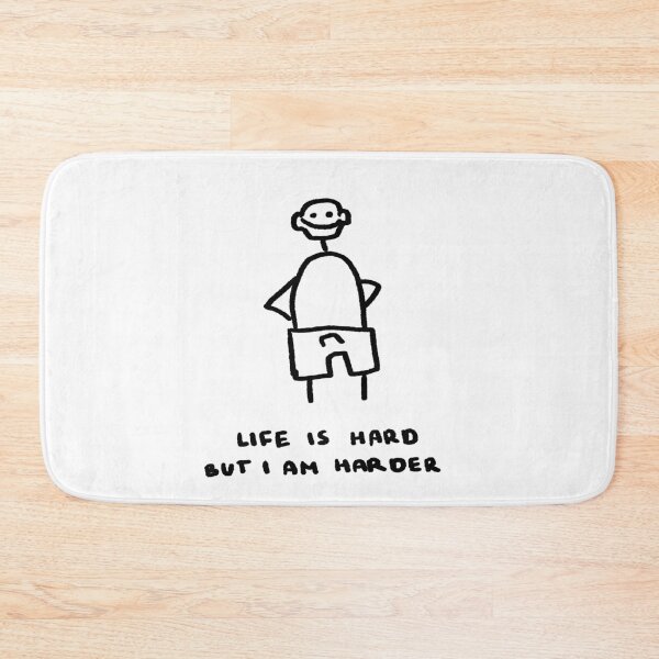 Item preview, Life Is Hard, But I Am Harder designed and sold by 4naans.