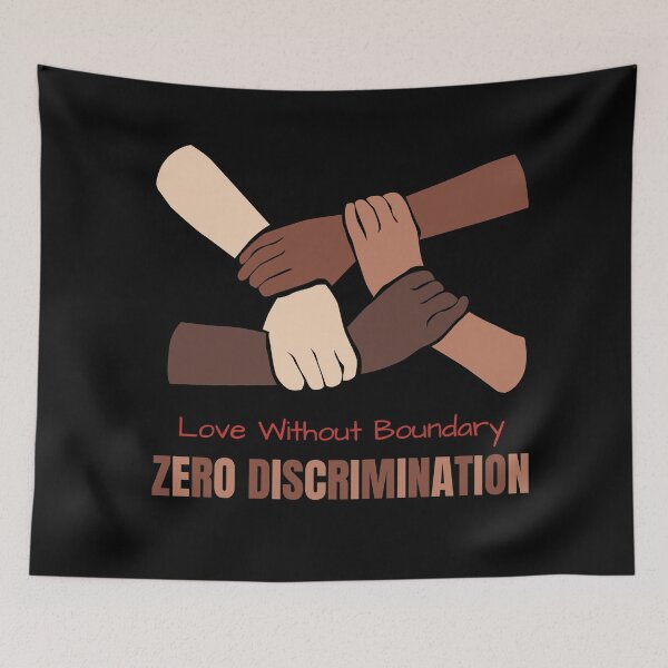 Item preview, Love Without Boundary - Zero Discrimination - Zero Discrimination Day 2021 designed and sold by P2CPOD.