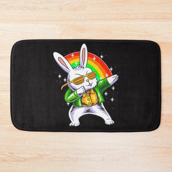 Item preview, St Patricks Day Dabbing Leprechaun Bunny Boys Kids Men Gifts designed and sold by NajoFashions.