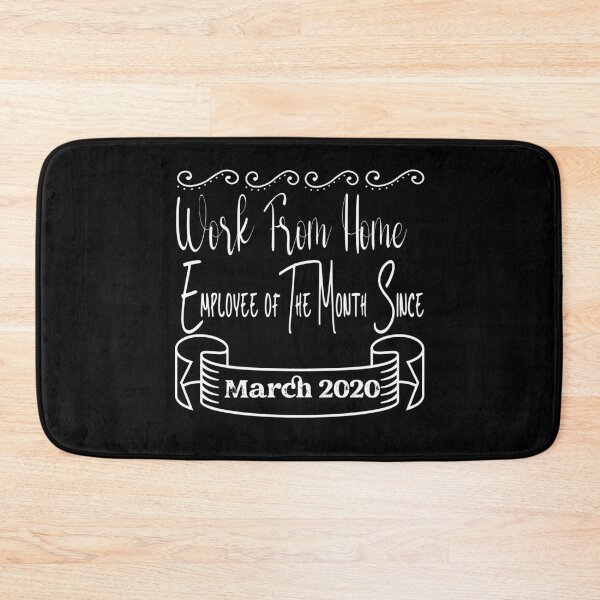 Item preview, Work From Home Employee of The Month Since March 2020 Gifts T-Shirt/ Hoodie/ Sweatshirt/ Work At Home 2020/ Online Work jobs/ Self Employed Shirt designed and sold by piskwi.