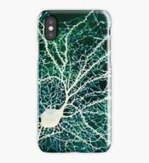 Dendritic tree and spines of an hippocampal neuron - Nebula iPhone Case/Skin