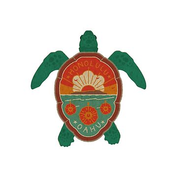 Artwork thumbnail, Honolulu Turtle by JamesShannon