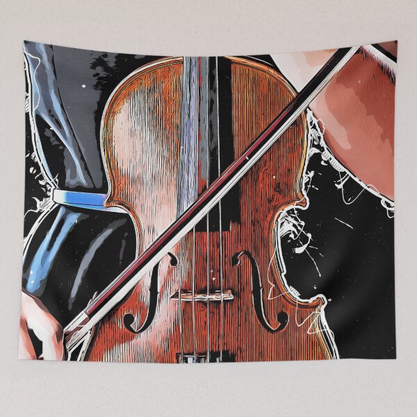 Item preview, Violin music art #violin #music designed and sold by JBJart.