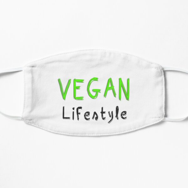 Veganer Lebensstil Flache Maske
