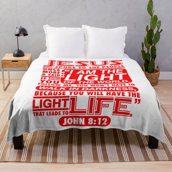 Item preview, John 8:12 designed and sold by plushism.